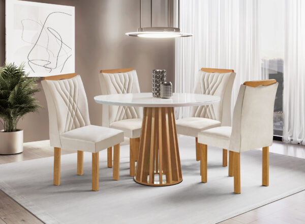 Mesa de jantar Berlim com cadeira Lisboa